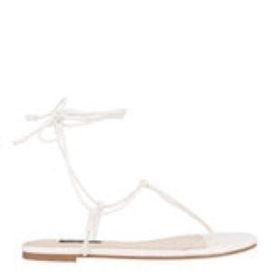 White Strappy Sandals